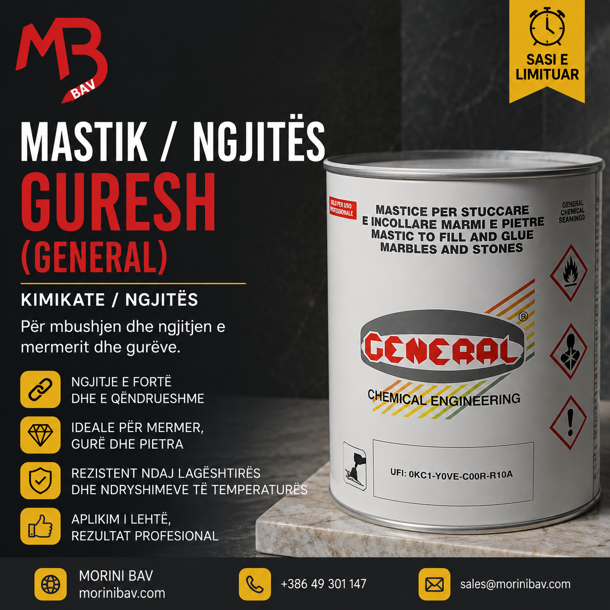 Mastik: Ngjitës Gurësh (GENERAL)